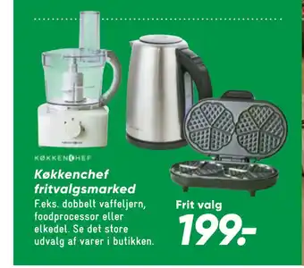 Bilka Køkkenchef fritvalgsmarked tilbud