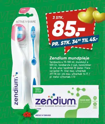Bilka Zendium mundpleje tilbud