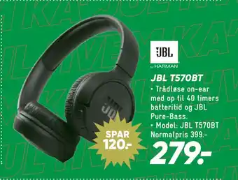 Bilka Jbl t570bt tilbud