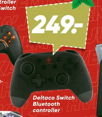 Bilka Deltaco switch bluetooth controller tilbud