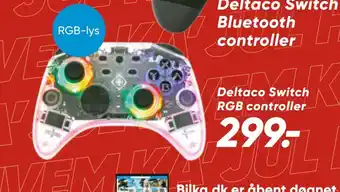 Bilka Deltaco switch rgb controller tilbud