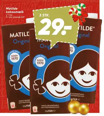 Bilka Matilde kakaomælk tilbud