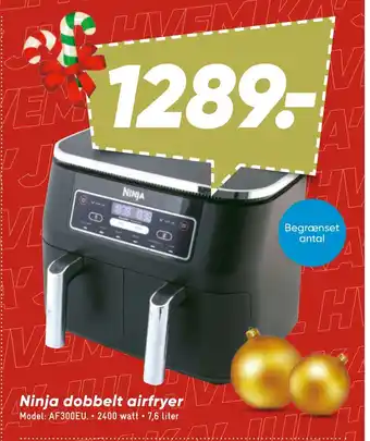 Bilka Ninja dobbelt airfryer tilbud