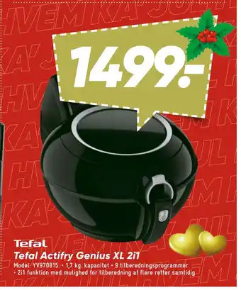 Bilka Tefal actifry genius xl 2i1 tilbud