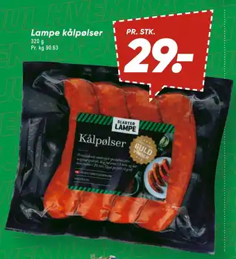 Lampe kålpølser