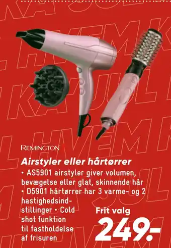 Bilka Airstyler eller hårtørrer tilbud