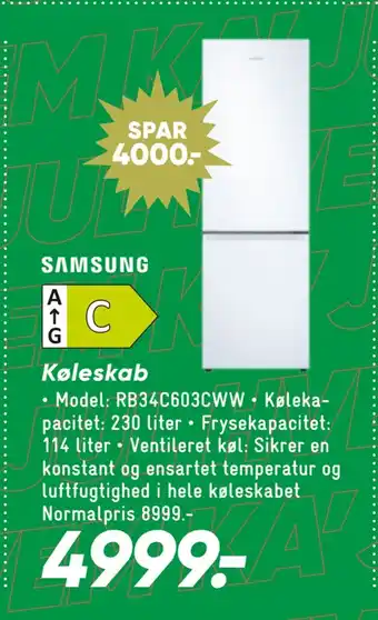 Bilka Køleskab tilbud