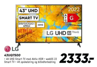 Bilka Lg 43uq7500 tilbud