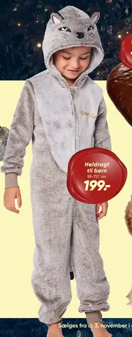 Bilka Heldragt til børn tilbud