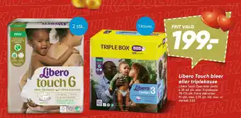 Bilka Libero touch bleer eller triplekasse tilbud