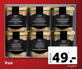 Lidl Paté tilbud