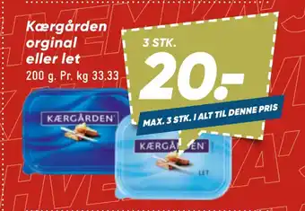 Bilka Kærgården orginal eller let tilbud