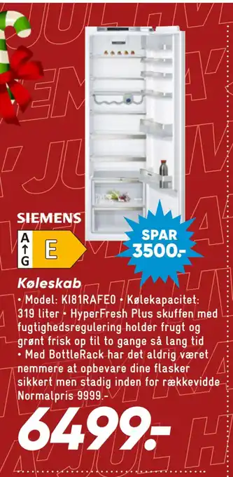 Bilka Køleskab tilbud