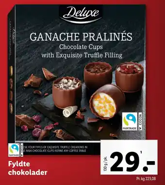 Fyldte chokolader