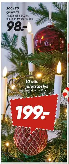 Bilka 200 led lyskæde tilbud