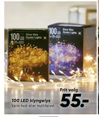 100 led klyngelys