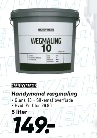 Bilka Handymand vægmaling tilbud