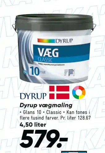 Bilka Dyrup vægmaling tilbud