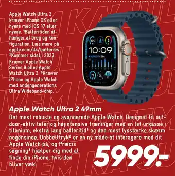 Bilka Apple watch ultra 2 49mm tilbud