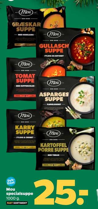 Netto Mou specialsuppe tilbud
