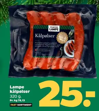 Netto Lampe kålpølser tilbud