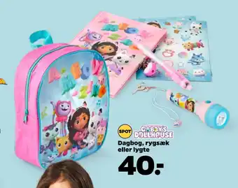 Dagbog, rygsæk eller lygte
