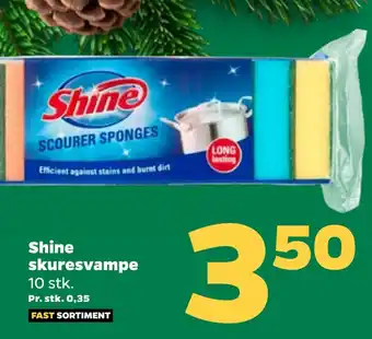 Netto Shine skuresvampe tilbud