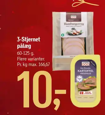 Føtex 3-stjernet pålæg tilbud
