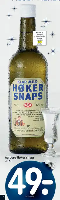 REMA 1000 Aalborg høker snaps tilbud