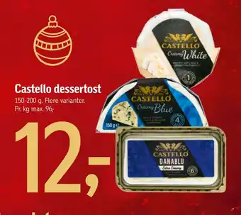 Føtex Castello dessertost tilbud