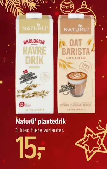 Føtex Naturli' plantedrik tilbud