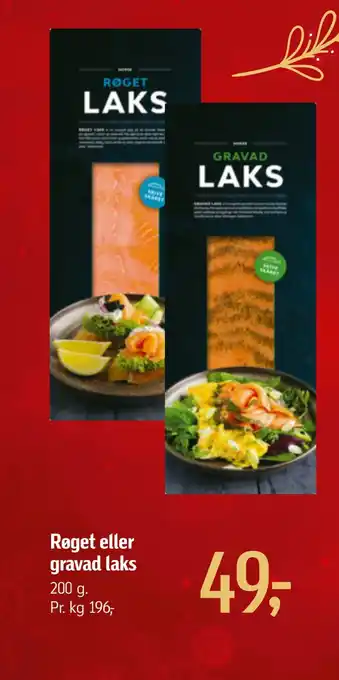 Føtex Røget eller gravad laks tilbud