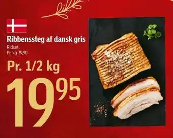 Føtex Ribbenssteg af dansk gris tilbud