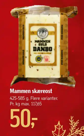 Føtex Mammen skæreost tilbud