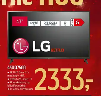 Føtex Lg 43uq7500 tilbud