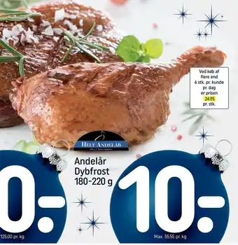 REMA 1000 Andelår dybfrost tilbud