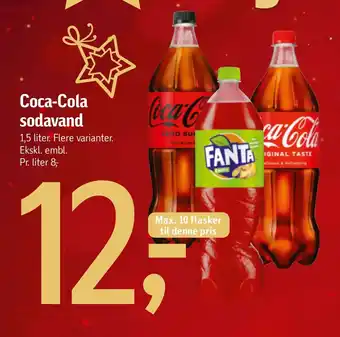 Føtex Coca-cola sodavand tilbud