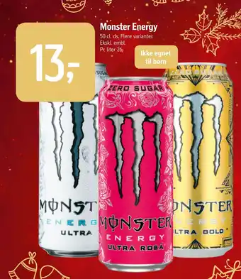 Føtex Monster energy tilbud