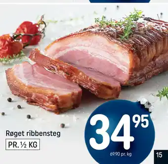 REMA 1000 Røget ribbensteg tilbud