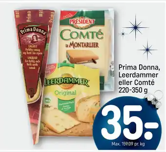 REMA 1000 Prima donna, leerdammer eller comté tilbud