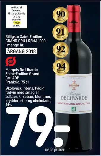 Marquis de libarde saint-emilion grand cru aop