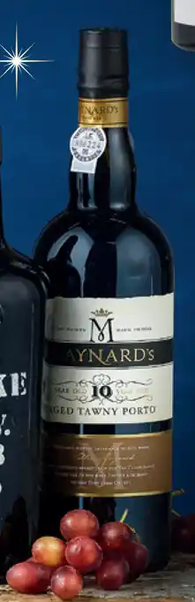 REMA 1000 Maynard's 10 years tawny portvin i gaveæske portugal, 75 cl tilbud