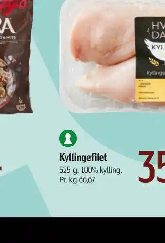 Føtex Kyllingefilet tilbud