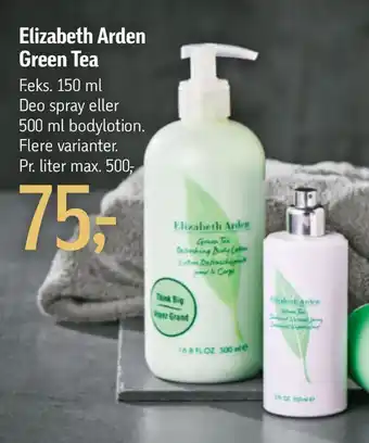 Føtex Elizabeth arden green tea tilbud