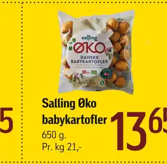 Føtex Salling øko babykartofler tilbud