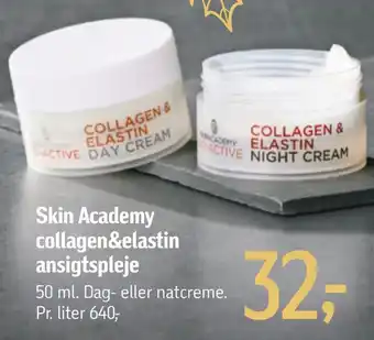 Skin academy collagen&elastin ansigtspleje