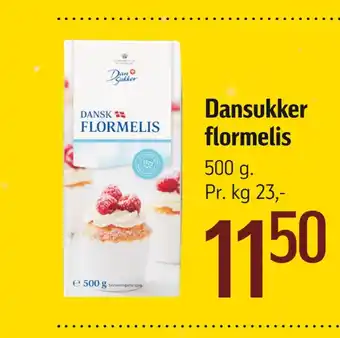 Dansukker flormelis