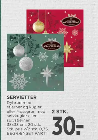 MENY Servietter tilbud