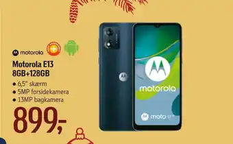 Føtex Motorola e13 8gb+128gb tilbud