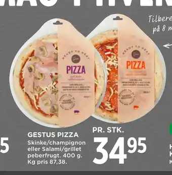 MENY Gestus pizza tilbud
